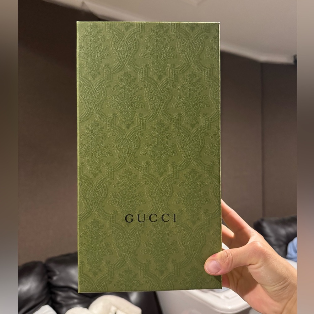 Gucci Green Embossed Box